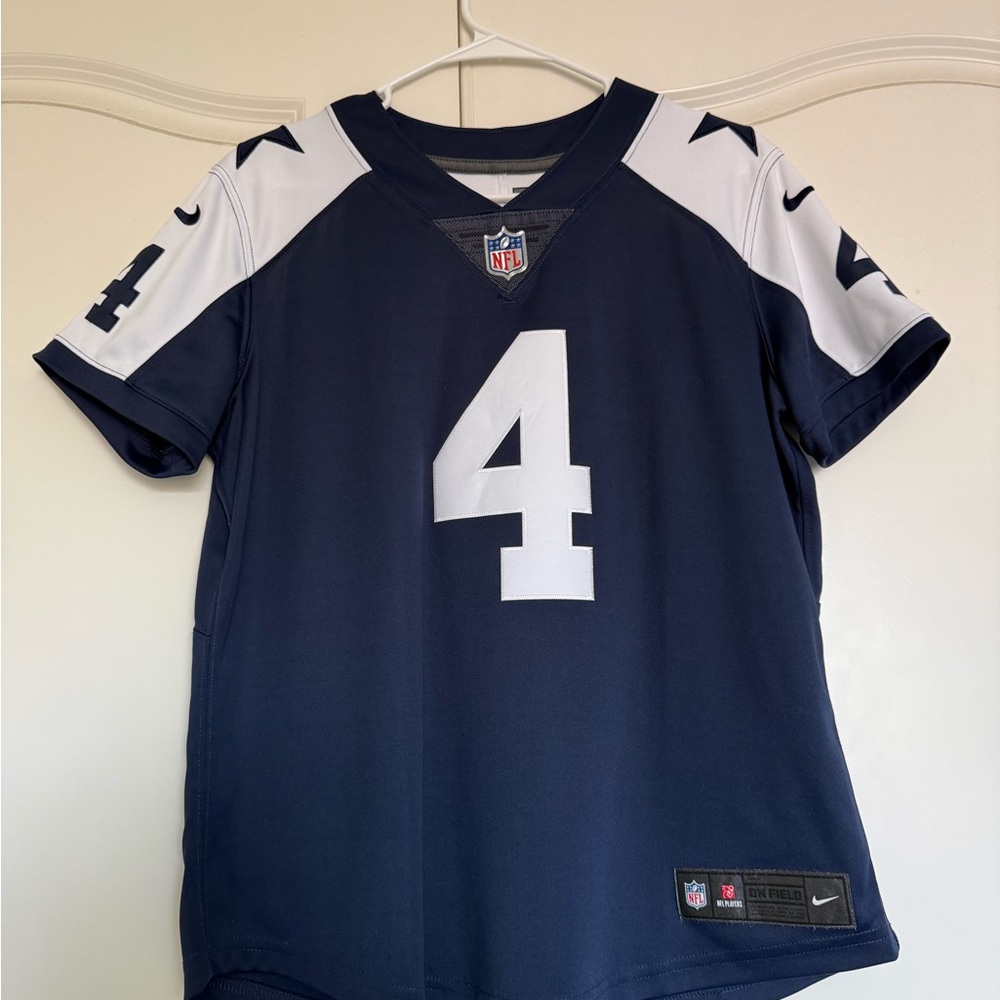 Dallas Cowboys Dak Prescott Women’s Nike On Field Game Day Jersey – Size L